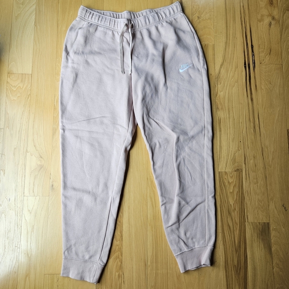 Nike Womens Pink Jogger Pants Large - Picture 1 of 5
